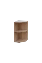 Z 2 - 4 kancelářská skříň, rohová, 750x400x400, dub bardolino